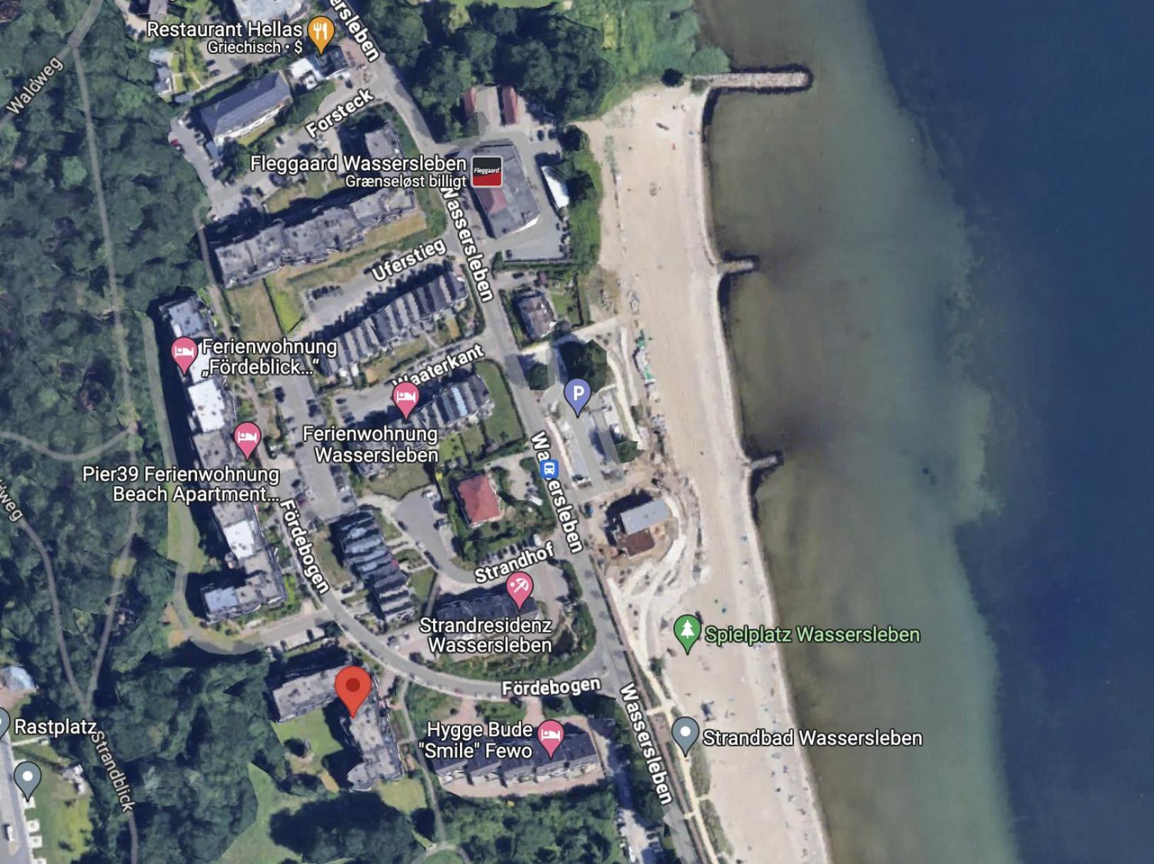 Ferienwohnung Koje Seaside Harrislee Exterior foto
